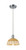Innovations - 516-1P-PC-NBD2-75-NAT - One Light Mini Pendant - Ballston - Polished Chrome