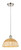 Innovations - 516-1P-PN-NBD2-12-NAT - One Light Mini Pendant - Ballston - Polished Nickel