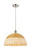 Innovations - 516-1P-SN-NBD2-16-NAT - One Light Mini Pendant - Ballston - Brushed Satin Nickel