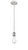 Innovations - 516-1P-WPC - One Light Mini Pendant - Ballston - White Polished Chrome