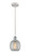 Innovations - 516-1P-WPC-G105-LED - LED Mini Pendant - Ballston - White Polished Chrome