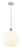 Innovations - 516-1P-WPC-G1217-12WV - LED Mini Pendant - Ballston - White Polished Chrome