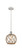 Innovations - 516-1P-WPC-G122-8RB - One Light Mini Pendant - Ballston - White Polished Chrome