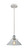 Innovations - 516-1P-WPC-G132 - One Light Mini Pendant - Ballston - White Polished Chrome