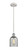 Innovations - 516-1P-WPC-G257 - One Light Mini Pendant - Ballston - White Polished Chrome