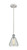 Innovations - 516-1P-WPC-G275 - One Light Mini Pendant - Ballston - White Polished Chrome