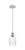 Innovations - 516-1P-WPC-G342-LED - LED Mini Pendant - Ballston - White Polished Chrome