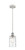 Innovations - 516-1P-WPC-G352 - One Light Mini Pendant - Ballston - White Polished Chrome