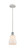 Innovations - 516-1P-WPC-G391 - One Light Mini Pendant - Ballston - White Polished Chrome