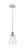 Innovations - 516-1P-WPC-G394 - One Light Mini Pendant - Ballston - White Polished Chrome