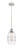 Innovations - 516-1P-WPC-G557-6CL - One Light Mini Pendant - Ballston - White Polished Chrome