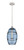 Innovations - 516-1P-WPC-G557-8BL - One Light Mini Pendant - Ballston - White Polished Chrome