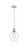 Innovations - 516-1P-WPC-G652-8-LED - LED Mini Pendant - Ballston - White Polished Chrome