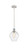 Innovations - 516-1P-WPC-G654-8 - One Light Mini Pendant - Ballston - White Polished Chrome