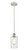 Innovations - 516-1P-WPC-G802 - One Light Mini Pendant - Ballston - White Polished Chrome