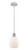 Innovations - 516-1P-WPC-G81 - One Light Mini Pendant - Ballston - White Polished Chrome