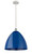 Innovations - 516-1P-WPC-MBD-16-BL - One Light Mini Pendant - Ballston - White Polished Chrome