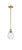 Innovations - 516-1S-SG-G654-6 - One Light Mini Pendant - Ballston - Satin Gold