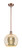 Innovations - 516-1S-AC-G128-10 - One Light Mini Pendant - Ballston - Antique Copper