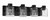 Craftmade - 17728FB4 - Four Light Vanity - Rori - Flat Black