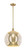 Innovations - 516-1S-SG-G128-14 - One Light Pendant - Ballston - Satin Gold