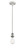 Innovations - 516-1S-WPC - One Light Mini Pendant - Ballston - White Polished Chrome