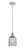 Innovations - 516-1S-WPC-G257 - One Light Mini Pendant - Ballston - White Polished Chrome