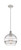 Innovations - 516-1S-WPC-G556-10CL - One Light Mini Pendant - Ballston - White Polished Chrome