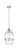 Innovations - 516-1S-WPC-G557-8CL - One Light Mini Pendant - Ballston - White Polished Chrome