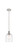 Innovations - 516-1S-WPC-G558-6CL - One Light Mini Pendant - Ballston - White Polished Chrome