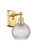 Innovations - 516-1W-SG-G122C-6CL - One Light Wall Sconce - Ballston - Satin Gold