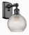 manufacturer_finish:Matte Black|manufacturer_glass:Clear Basket Weave|light_output:220.00lm|color_temperature:2200K|cri:99