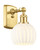 manufacturer_finish:Satin Gold|manufacturer_glass:White Venetian|light_output:Unspecified|color_temperature:Unspecified|cri:Unspecified