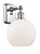 manufacturer_finish:Polished Chrome|manufacturer_glass:Matte White|light_output:600.00lm|color_temperature:2700K|cri:82