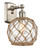 Innovations - 516-1W-SN-G122-8RB - One Light Wall Sconce - Ballston - Brushed Satin Nickel