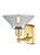 manufacturer_finish:Satin Gold|manufacturer_glass:Clear|light_output:600.00lm|color_temperature:2700K|cri:82