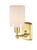 manufacturer_finish:Satin Gold|manufacturer_glass:Matte White|light_output:600.00lm|color_temperature:2700K|cri:82