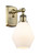 manufacturer_finish:Antique Brass|manufacturer_glass:Cased Matte White Cindyrella 6|light_output:220.00lm|color_temperature:2200K|cri:99