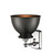 manufacturer_finish:Polished Chrome|manufacturer_glass:Matte Black|light_output:220.00lm|color_temperature:2200K|cri:99
