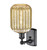Ballston One Light Wall Sconce (516-1W-BK-G460-7ME)
