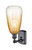 Ballston One Light Wall Sconce (516-1W-BK-G480-6AM)