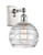 Innovations - 516-1W-WPC-G1213-8-LED - LED Wall Sconce - Ballston - White Polished Chrome