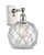 Innovations - 516-1W-WPC-G122-8RW - One Light Wall Sconce - Ballston - White Polished Chrome