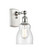 Innovations - 516-1W-WPC-G394 - One Light Wall Sconce - Ballston - White Polished Chrome