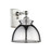 Innovations - 516-1W-WPC-M14-PC - One Light Wall Sconce - Ballston - White Polished Chrome