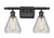 manufacturer_finish:Matte Black|manufacturer_glass:Clear Crackle Conesus|light_source:LED|light_output:600.00lm|color_temperature:2700K|cri:82