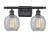 Innovations - 516-2W-BK-G105 - Two Light Bath Vanity - Ballston - Matte Black