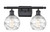 Innovations - 516-2W-BK-G1213-6 - Two Light Bath Vanity - Ballston - Matte Black