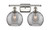 manufacturer_finish:Polished Nickel|manufacturer_glass:Light Smoke Deco Swirl|light_output:220.00lm|color_temperature:2200K|cri:99