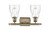 Ballston Two Light Bath Vanity (516-2W-AB-G394)